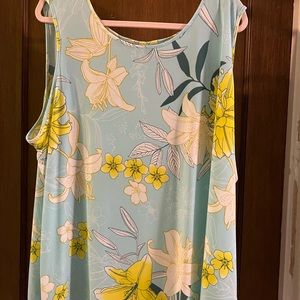 Iman tank top 3X worn only once